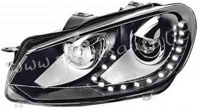 ZVW111019L - 'OEM: 5K1941751D' Hella, with motor for headlamp levelling, Bi-Xenon, Led, D1S, Led, PY Рига