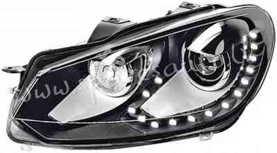 ZVW111019L - 'OEM: 5K1941751D' Hella, with motor for headlamp levelling, Bi-Xenon, Led, D1S, Led, PY Rīga