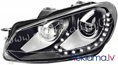 ZVW111019L - 'OEM: 5K1941751D' Hella, with motor for headlamp levelling, Bi-Xenon, Led, D1S, Led, PY Rīga - foto 1