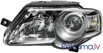 ZVW111022R - 'OEM: 3C0 941 006 M' Hella, with motor for headlamp levelling, H7/H7, W5W, E4, with bul Rīga - foto 1