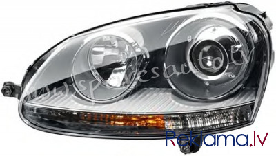 ZVW111144L - 'OEM: 1K6941039' TYC, with motor for headlamp levelling, XENON, D2S/H7, H21W, W5W, ECE, Rīga - foto 1