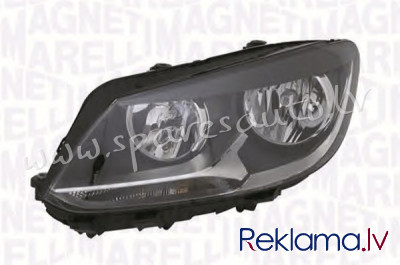 ZVW111184L - 'OEM: 1T1941005D' MAGNETI MARELLI, with motor for headlamp levelling, without fog light Рига - изображение 1