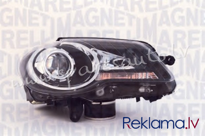 ZVW111194L - 'OEM: 1T1941005C' MAGNETI MARELLI, with motor for headlamp levelling, Black, H21W, H7/H Rīga - foto 1