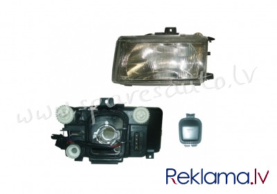 ZVW1127L - 'OEM: 6K5941015' TYC, (95-99), without motor for headlamp levelling, mechanical, H4, ECE  Рига - изображение 1