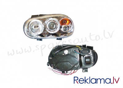 ZVW1130(K)CL -  without motor for headlamp levelling, with fog taillight, Chrome, H1/H1, PY21W, W5W, Рига - изображение 1