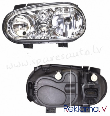 ZVW1130L - 'OEM: 1J1941017B' TYC, without motor for headlamp levelling, without fog light, H1/H7, EC Рига - изображение 1