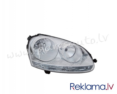 ZVW1171CL - 'OEM: 1K6941005P' TYC, with motor for headlamp levelling, Chrome, H7/H7, ECE L - Priekšē Рига - изображение 1