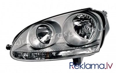 ZVW1171CL(H) - 'OEM: 1K6941005P' Hella, with motor for headlamp levelling, Chrome, H7/H7, ECE - Prie Рига - изображение 1