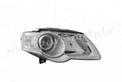 ZVW11A7(V)L - 'OEM: 3C0941005M' Valeo, with motor for headlamp levelling, H7/H7, ECE L - Priekšējais Рига