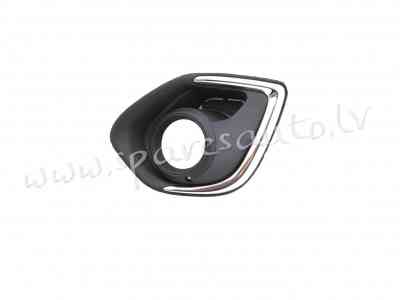 PMB99174CAL - 'OEM: 8321A577' with hole for foglamp, with chrome frame L - Reste Bamperā - MITSUBISH Рига