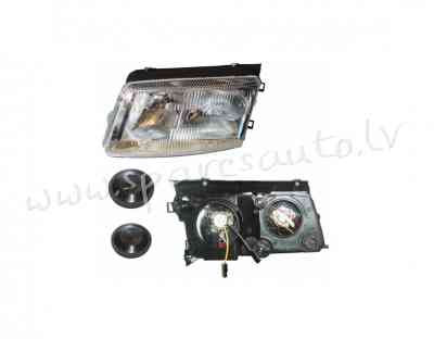ZVW1125L - 'OEM: 3B0941017K' TYC, without motor for headlamp levelling, mechanical, without fog ligh Рига