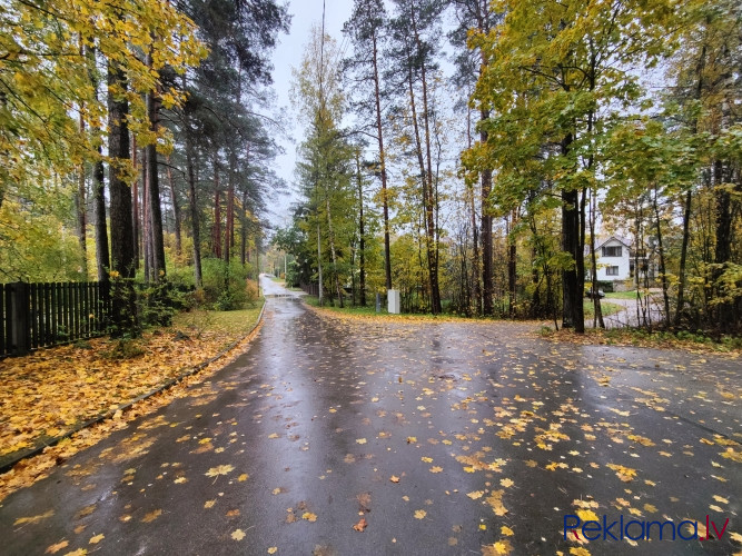 Gruntsgabals ar mežu privātmājas būvniecībai Berģos.   Zemes gabals ir ar reljefu un apaudzis Rīga - foto 10