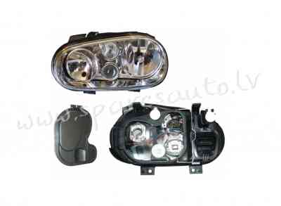 ZVW1130FL - 'OEM: 1J1941017C' TYC, without motor for headlamp levelling, mechanical, with fog light, Рига
