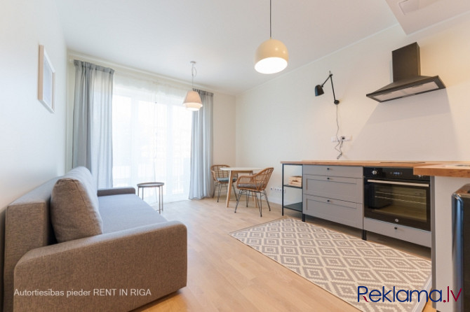 Studio apartment for rent in the new project on Dainas street 10A.  The apartment is fully furnished Рига - изображение 7