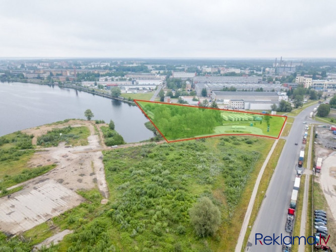 Iegādei tiek piedāvāts zemes gabals rūpnieciskās apbūves teritorijā.  Zemes gabals atrodas Rīga - foto 6
