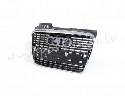 PAD07015GA(K) - 'OEM: 8E0853651J' with chrome frame, Black - Reste - AUDI A4  B7 (2005-2008) Rīga