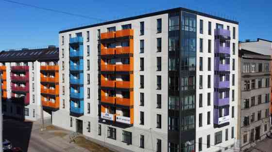 В аренду предлагается квартира-студия в новом проекте.  Квартира оборудована Rīga