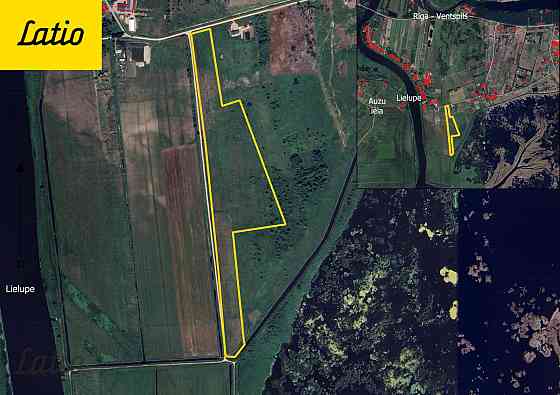 Pārdod zemes gabalu ar kopējo platību 11,2 ha lauksaimniecībā izmantojamās zemes, t.sk.11,2 ha melio Рижский район