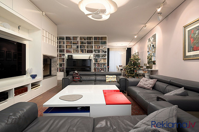 Komforts, elegance, vienkāršība -  tie ir 3 galvenie vārdi, kas raksturo šo 2 līmeņu dzīvokli, kas a Рига - изображение 5
