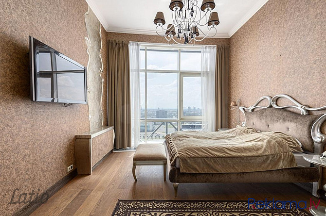 Pārdod unikālu 3-istabu penthouse dzīvokli ar labāko panorāmas skatu Rīgā, kas atrodas projektā "Ska Рига - изображение 5