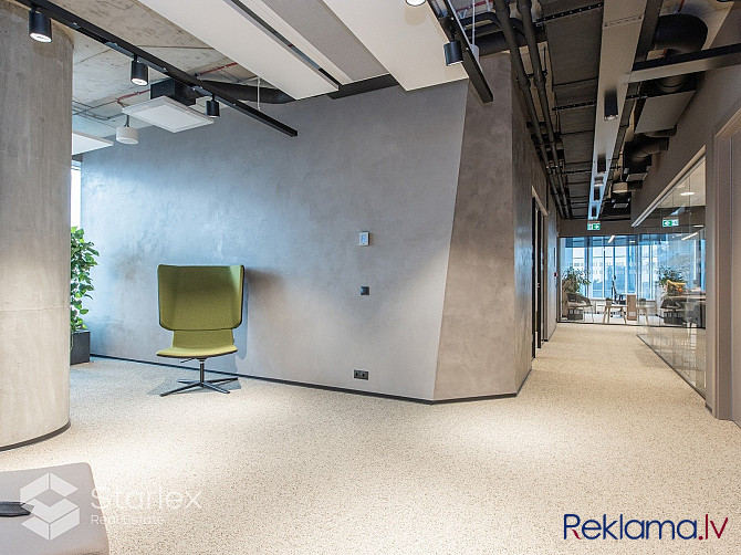 Piedāvājam mēbelētu A klases biroju modernā biznesa centrā VERDE - zaļākā biroju ēka Rīga - foto 12