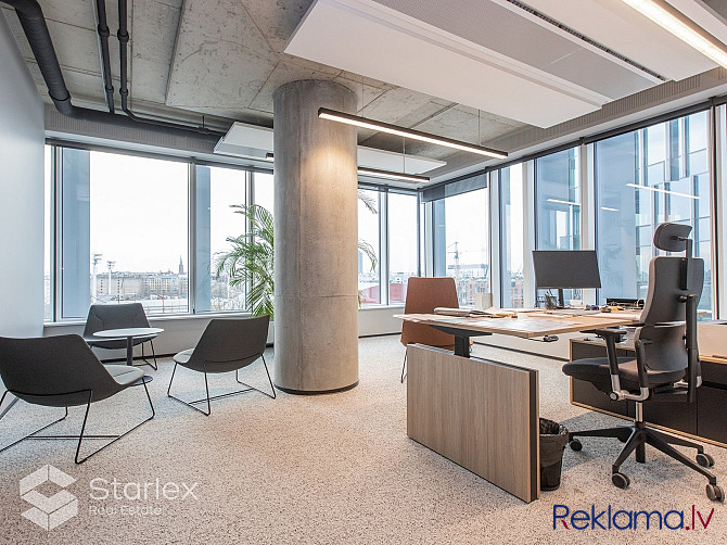 Piedāvājam mēbelētu A klases biroju modernā biznesa centrā VERDE - zaļākā biroju ēka Rīga - foto 4