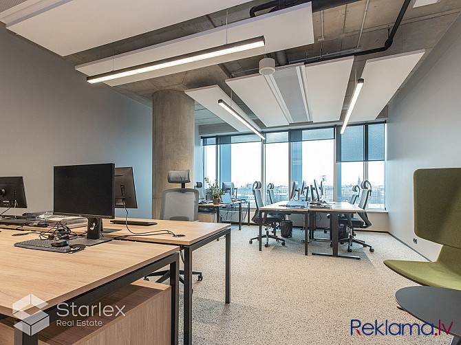 Piedāvājam mēbelētu A klases biroju modernā biznesa centrā VERDE - zaļākā biroju ēka Rīga - foto 17