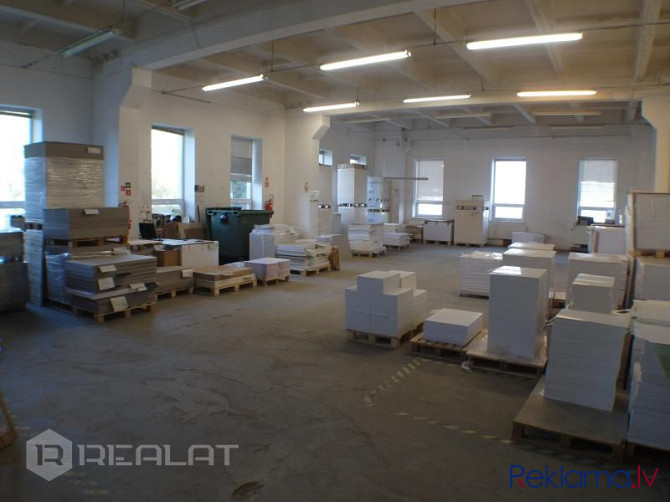 Tiek iznomātas telpas biznesa centrā, piemērotas ražošanai vai noliktavi, blakus atrodas ofisu Rīga - foto 6