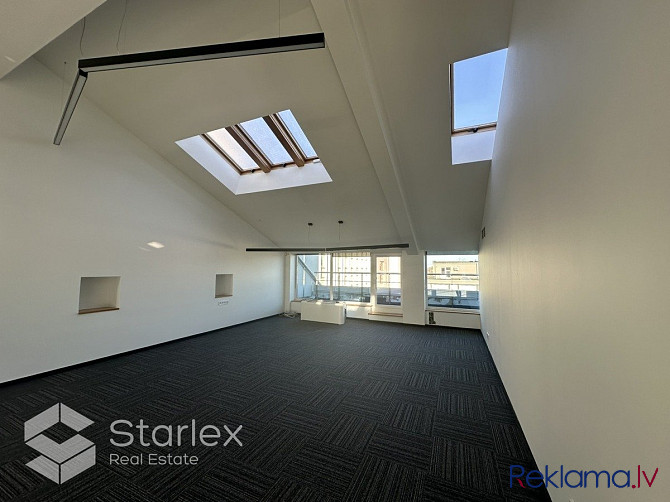 Сдается просторный мансардный офис открытой планировки в современном офисном Рига - изображение 7
