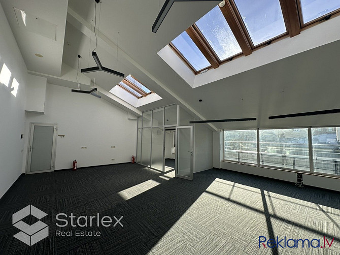 Сдается просторный мансардный офис открытой планировки в современном офисном Рига - изображение 8