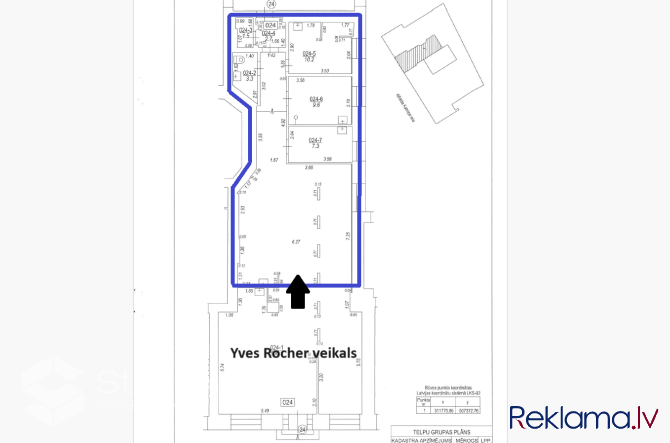 Iznomā frizētavai/skaistumkopšanas salonam piemērotas komercplatības Rīgas centrā blakus Rīga - foto 11