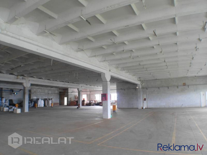 Tiek iznomāta plaša noliktava blakus Dienvidu tiltam. Noliktavas platība 1200 m2, pārēja Rīga - foto 4