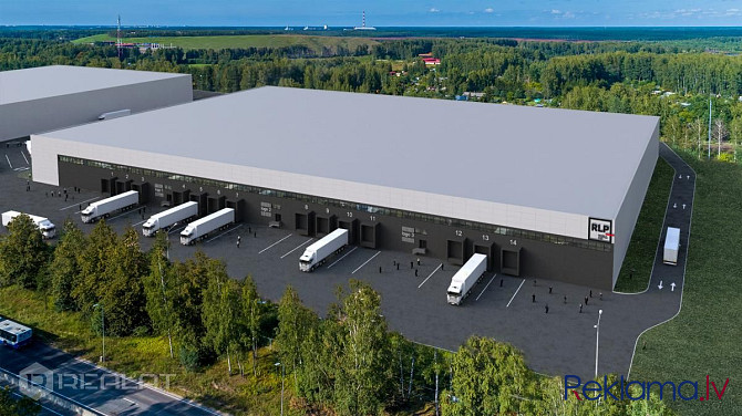 Iznomā  A klases noliktavas telpas jaunajā , modernajā projektā Rumbula Logistics Park.  - A + Rīgas rajons - foto 2