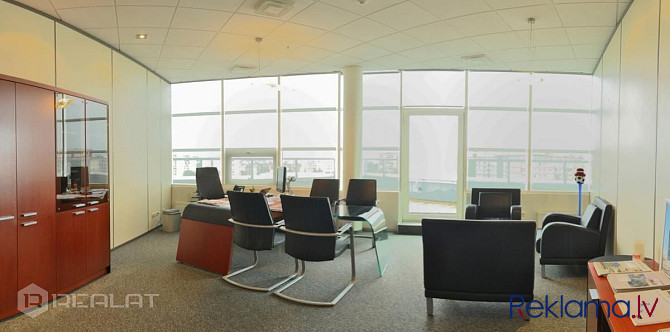 Tiek piedāvātas biroja telpas ēkas 6.stāvā.  Biroja platība  122 m2  Funkcionāls birojs, kas var tik Рига - изображение 9