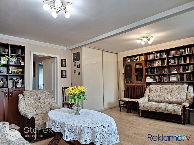Продается солнечная и теплая 2-комнатная квартира, кирпичный дом - два этажа в Рига - изображение 4
