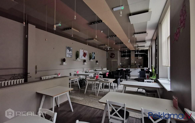 Nomai pieejamas 151.5 m2 plašas telpas kafejnīcai/ēdnīcai Braslas biznesa centrā. Vasaras Rīga - foto 9