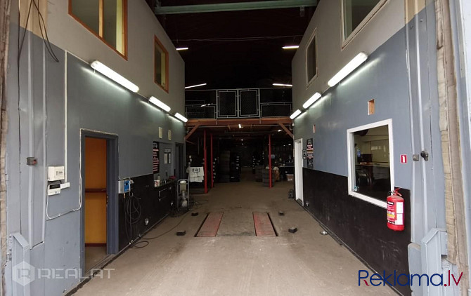 Pieejamas angāra telpas Rīgas Kinostudijas teritorijā. Angārs 420 m2, ir 2 vārti, pa kuriem Rīga - foto 8