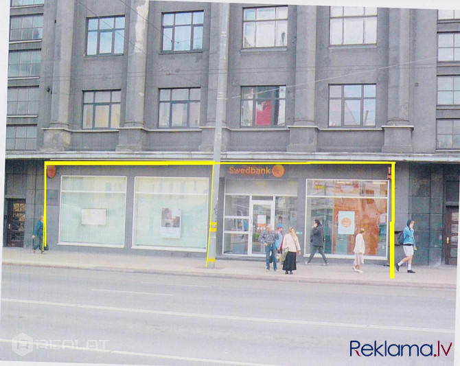 Iznomā tirdzniecības telpas centrā.   + Kopējā platība 245 m2.   + Papildus iespējams nomāt Rīga - foto 2