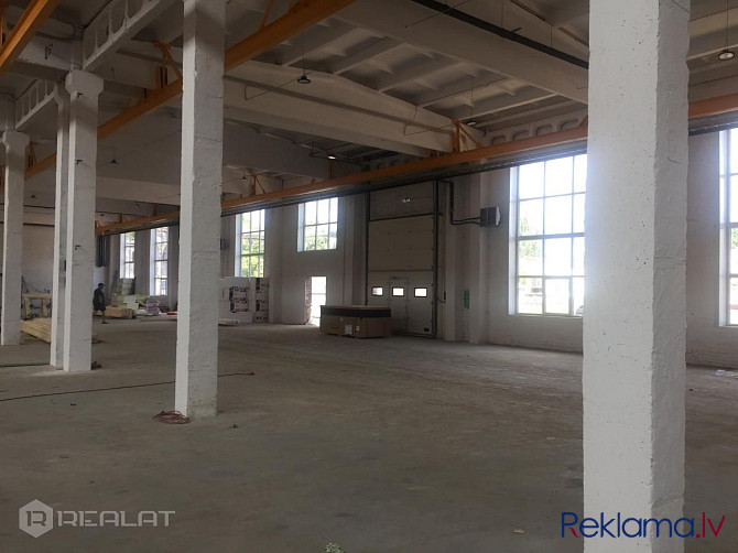 Iznomā noliktavas/ ražošanas telpas 2500 m2. platībā. + Ēka tikko pēc renovācijas + Augstie griesti  Рига - изображение 5