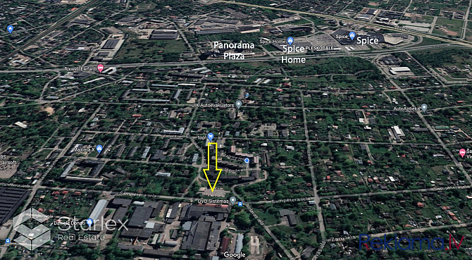 Pārdod zemes gabalu ar platību 4112 m2 Rīgā, Šampēterī. Zemes gabals lielākoties ir Rīgas rajons - foto 3