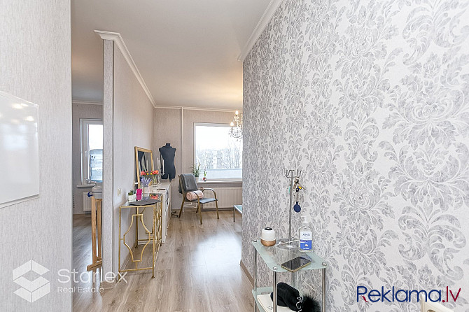Tiek pārdots burvīgs, neliels 1 - istabas dzīvoklis ar nesen (2022.gadā) veiktu dizaina Rīga - foto 4
