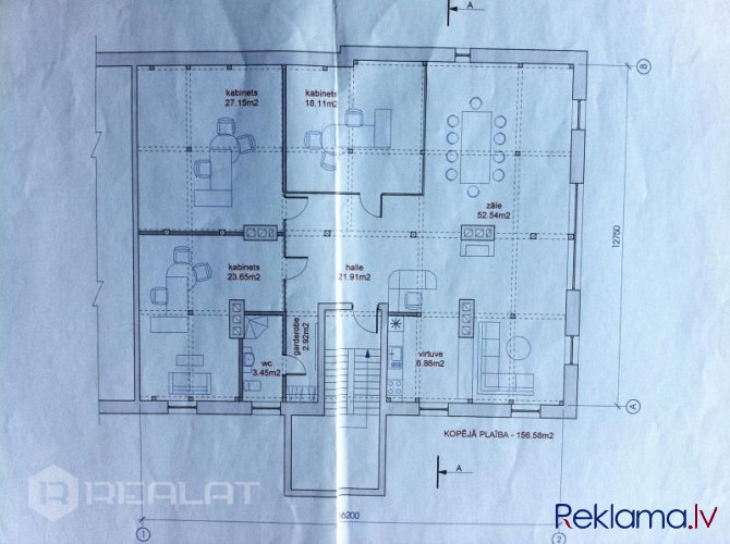 Pārdod pusi no namīpašuma Brīvības gatvē 226. Visas telpas iznomātas daļēji, kas Rīga - foto 9