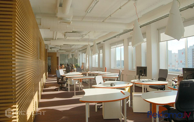 Iznomā biroja telpas mūsdienīgajā biroju kompleksā. Telpas atrodas biroju ēkas 6. stāvā. Birojs ar r Рига - изображение 6