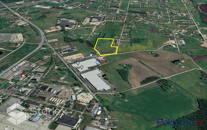 Pārdod neapbūvētu zemes gabalu ar platību 5,62 ha Mārupē, 1,5 km attālumā no lidostas Mālpils pagasts - foto 2