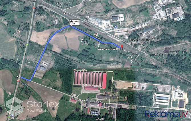 Pārdod 2 zemes gabalus ar kopējo platību 5790 m2 Iecavas dzelzceļa stacijas teritorijā. Viens Bauska un Bauskas novads - foto 7