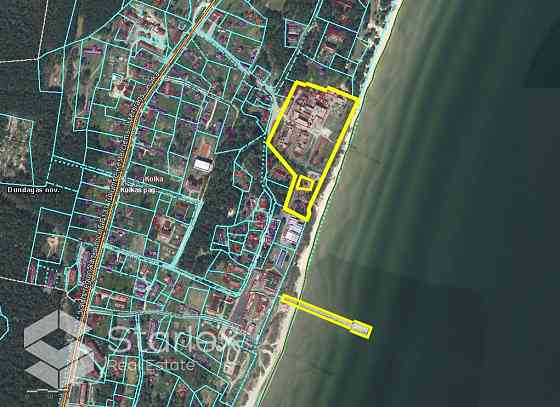 Продается уникальная земельная недвижимость на самом берегу моря, в 2 км от мыса Талси и Талсинский край