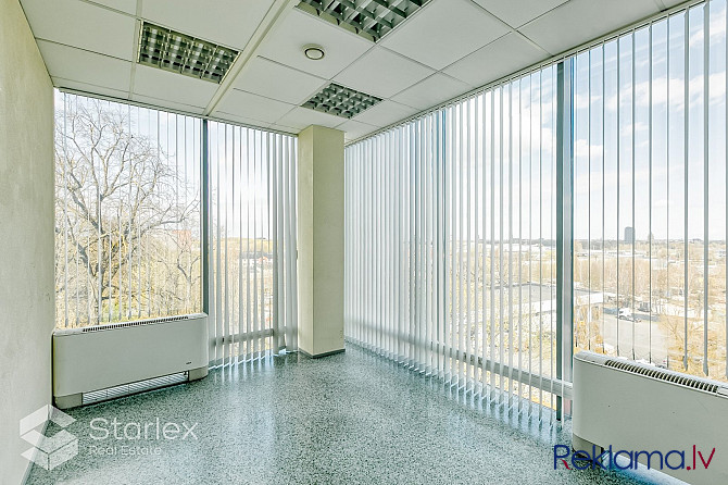 Biroja telpas ar panorāmas skatu uz Daugavu.Augstas klases biroju ēka. Ēkā ir piespiedu Rīga - foto 5