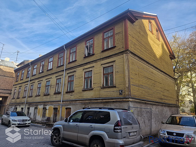Pārdod 3-stāvu ēku ar zemi sakoptā iekšpagalmā, Artilērijas ielā 11.Ēka lieliski Rīga - foto 3