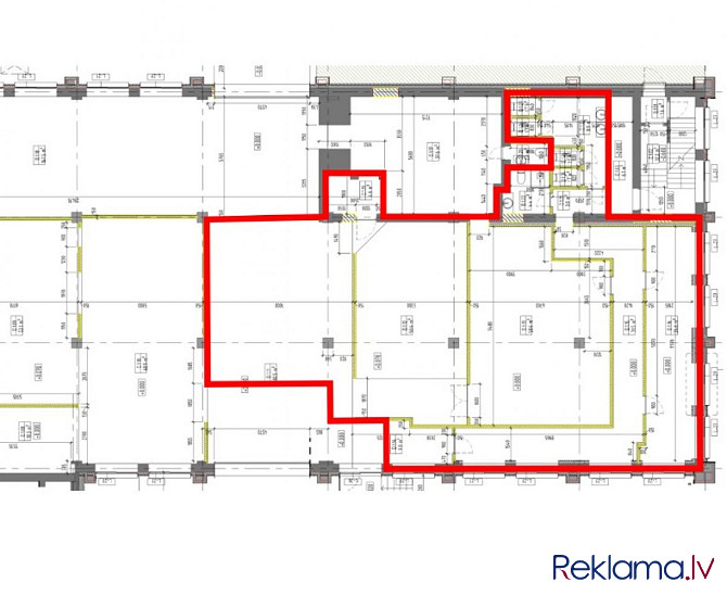 Iznomā veikala - noliktavas telpas + Telpas ēkas 1. stāvā ar kopējā platība 260.1 m2. , griestu augs Рига - изображение 10