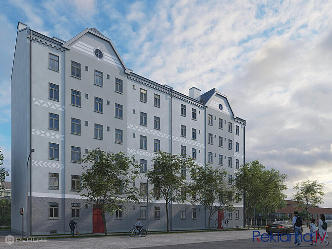Pārdod modernu divistabu dzīvokli ar pilnu iekšējo apdari. Ēkas izsmalcinātais veidols Rīga - foto 16